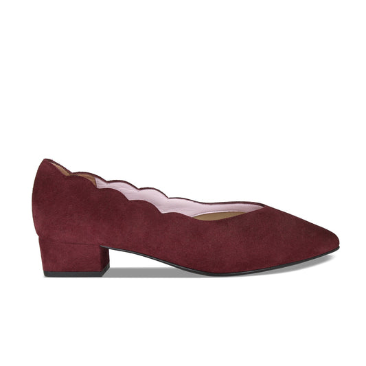 Nova: Plum Suede Shoes Sole Bliss