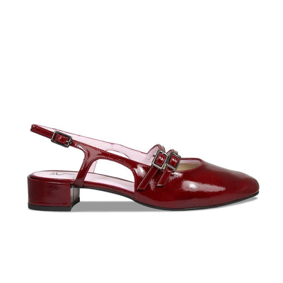 Shoes Opera: Burgundy Patent Leather Sole Bliss USA