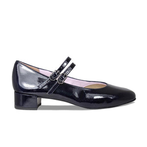 Shoes Orla: Midnight Navy Patent Leather Sole Bliss USA