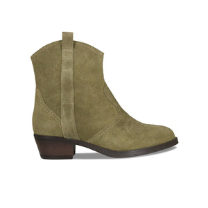 Boots Pioneer: Olive Suede Sole Bliss USA