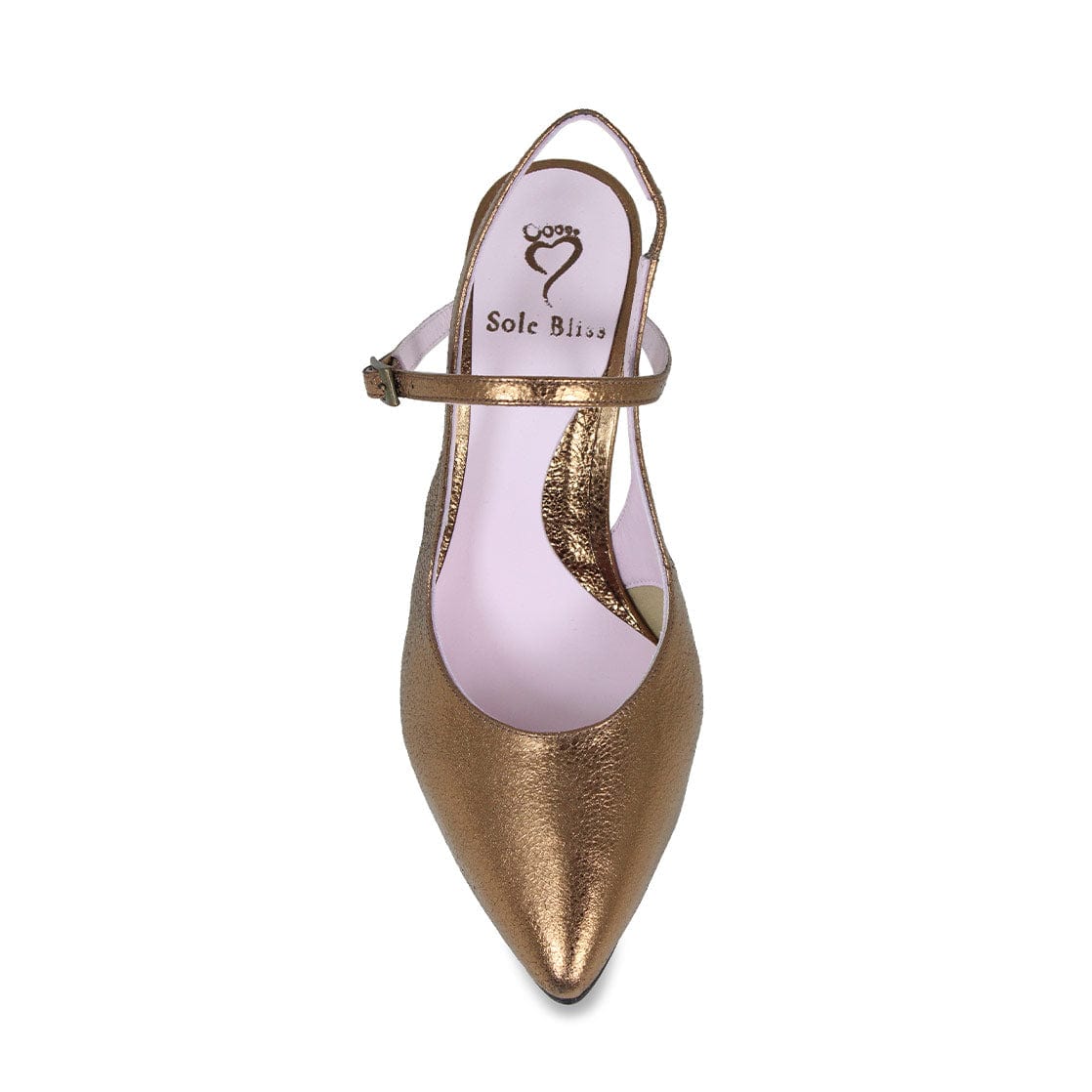 Premiere: Bronze Leather Shoes Sole Bliss