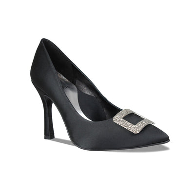 Shoes Prestige: Black Satin Sole Bliss USA