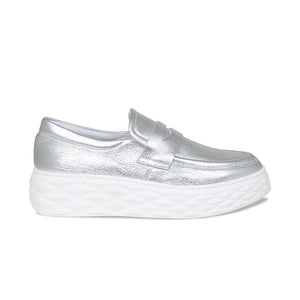 Shoes Prince: Silver Leather Sole Bliss USA
