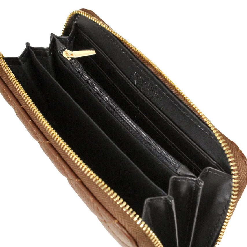 Monaco: Tan Leather Bags Sole Bliss