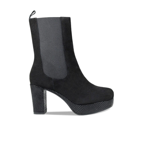 【Raucohouse】Raven suede gore boots Raven-Black-Suede-_-Snake-