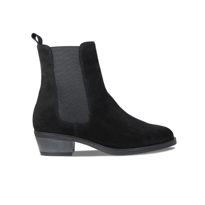 Boots Rider: Black Suede Sole Bliss USA