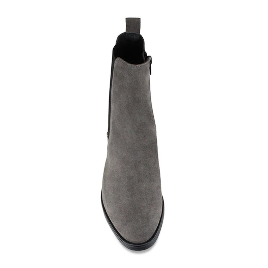 Rider: Grey Suede Boots Sole Bliss