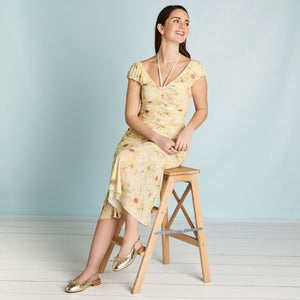 Shoes Ritz: Gold Quilted Leather Sole Bliss USA