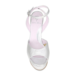 Shoes Riviera: Silver Leather Sole Bliss USA