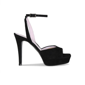 Shoes Riviera: Black Suede Sole Bliss USA