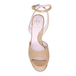 Shoes Riviera: Sand Patent Leather Sole Bliss USA
