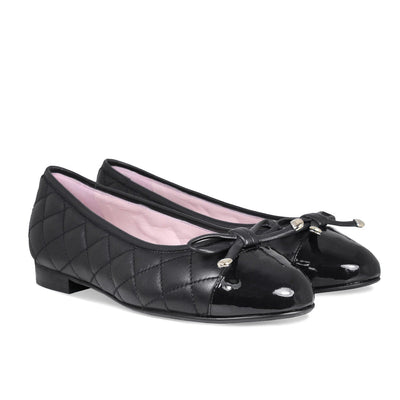 Shoes PRE ORDER - Royal: Black Leather & Patent Sole Bliss USA