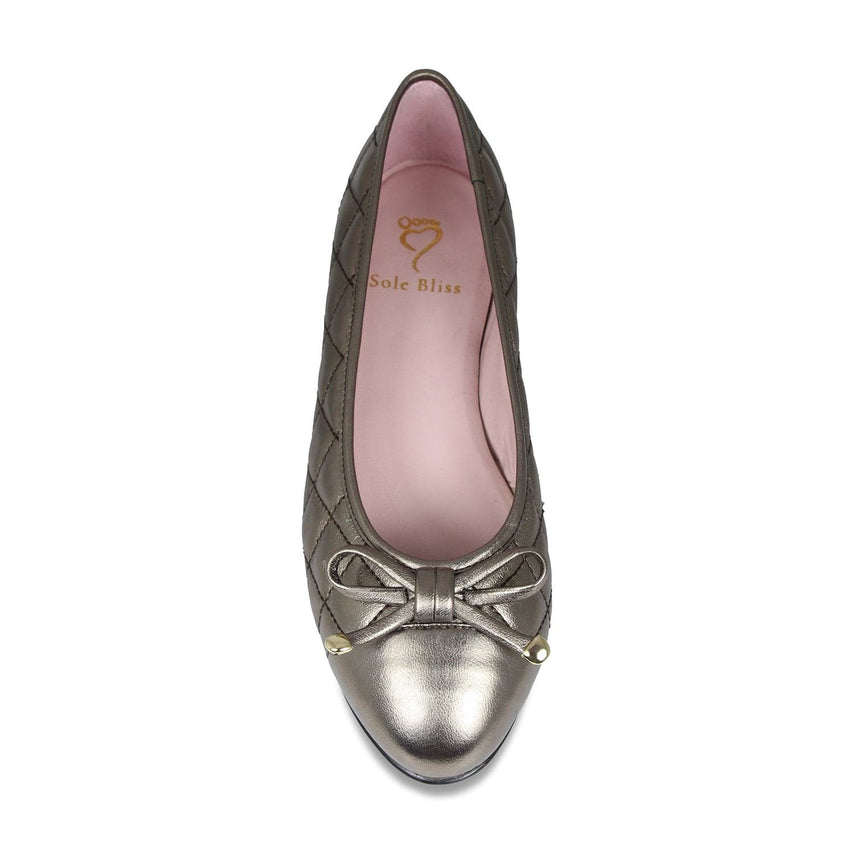 Royal: Bronze Leather Shoes Sole Bliss