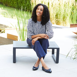 Shoes PRE ORDER - Royal: Navy Leather & Patent Sole Bliss USA