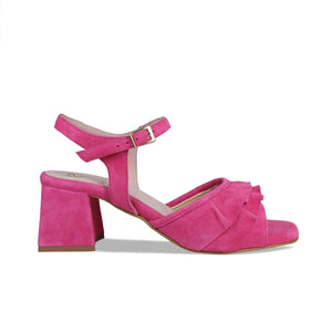 Shoes Sadie: Fuchsia Suede Sole Bliss USA