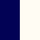 Navy & Cream Leather