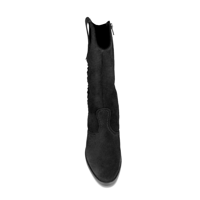 Sedona: Black Suede Boots Sole Bliss