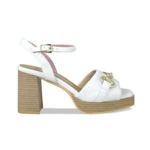Shoes Selma: White Leather Sole Bliss USA