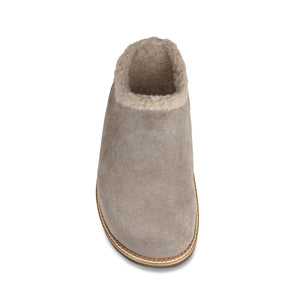 Shoes Snug: Taupe Suede & Wool Sole Bliss USA