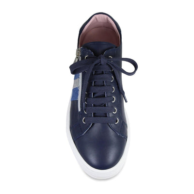 Sprint: Navy Leather & Denim