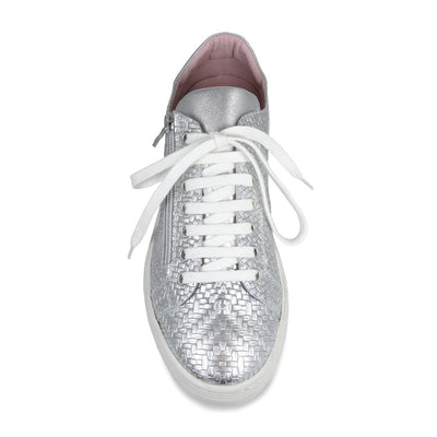 Sprint: Silver Weave Leather