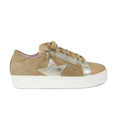 Star: Camel Leather & Suede
