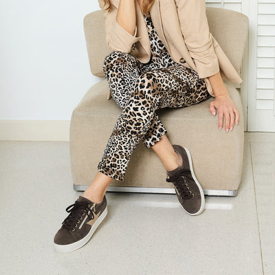 Shoes Star: Mocha Suede & Metallic Sole Bliss USA