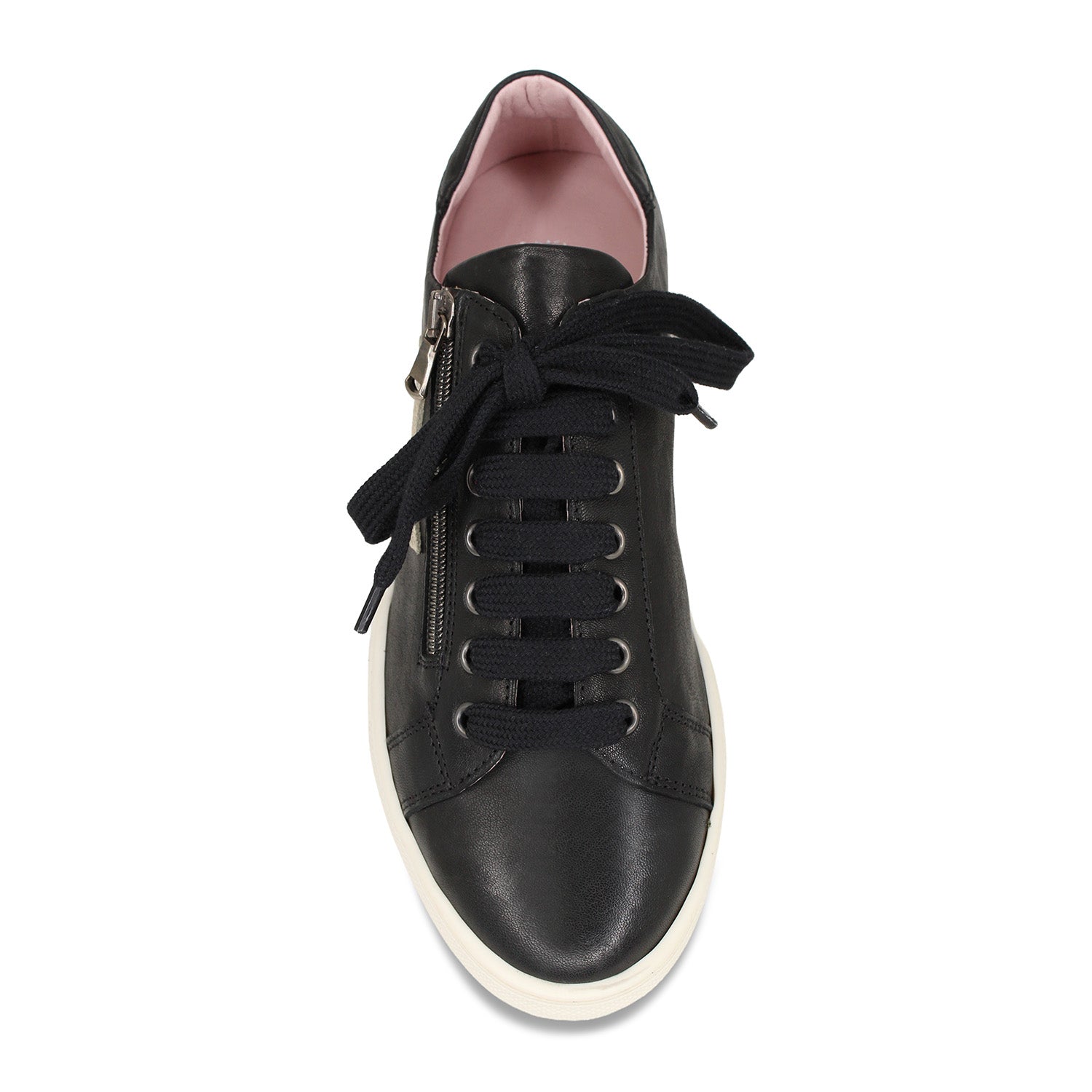 Starlight: Black Leather & Metallic Shoes Sole Bliss