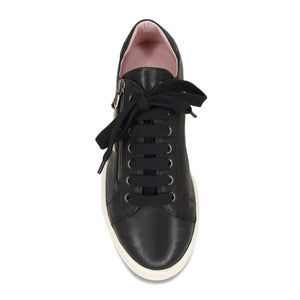 Starlight: Black Leather & Metallic Shoes Sole Bliss