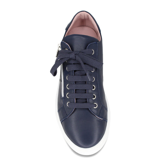 Starlight: Navy Leather & Metallic Shoes Sole Bliss