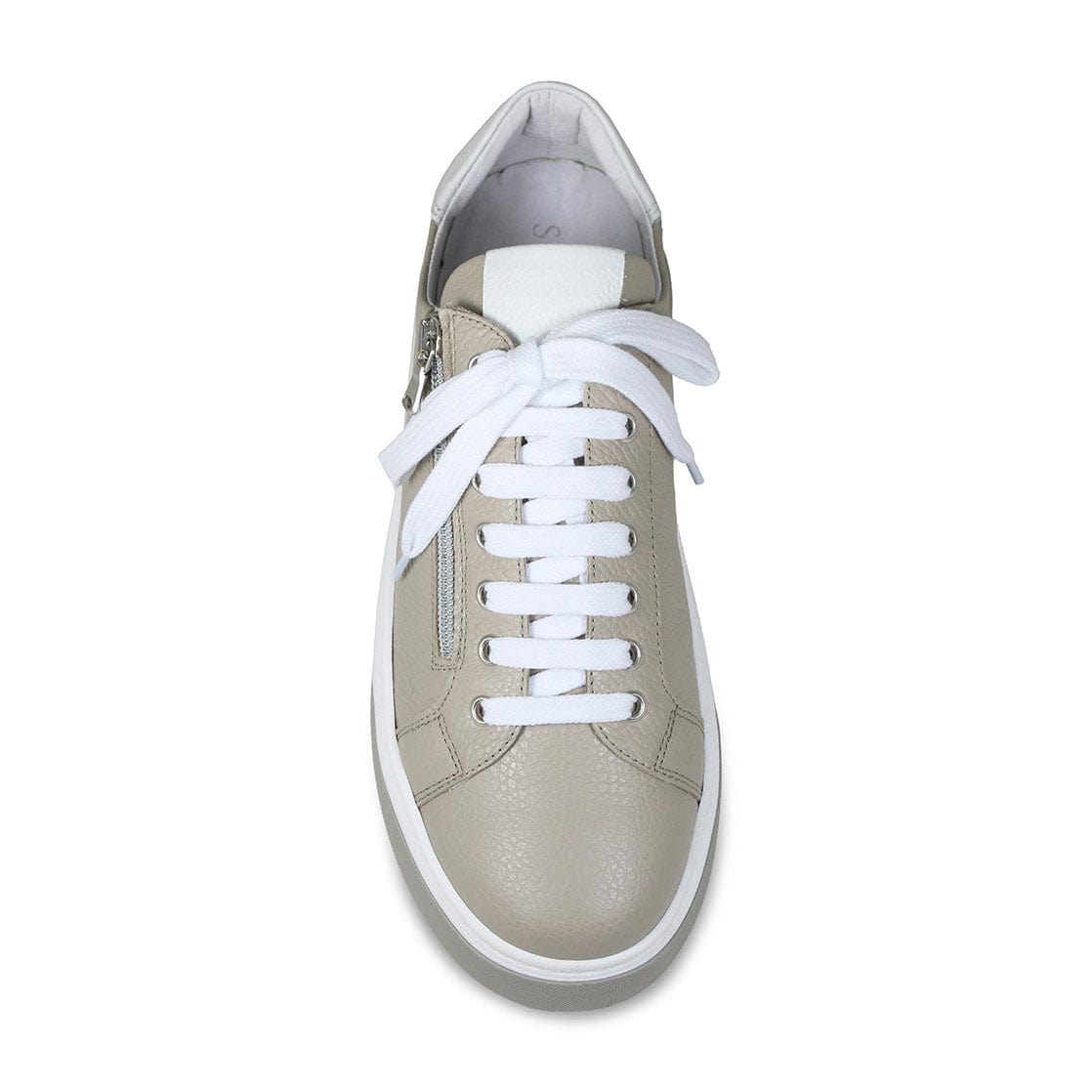 MEN'S Statement: Taupe Leather Shoes Sole Bliss