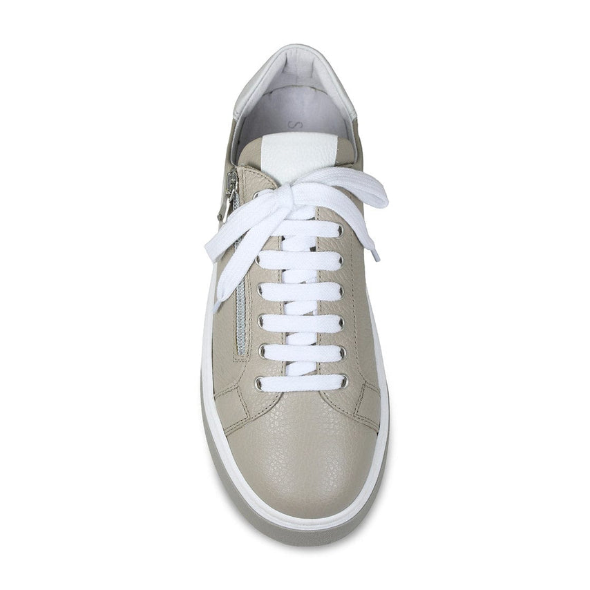 MEN'S Statement: Taupe Leather Shoes Sole Bliss