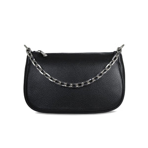 Bags Swing: Black Leather & Silver Sole Bliss USA