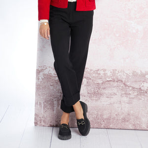 Shoes Tower: Black Suede Sole Bliss USA