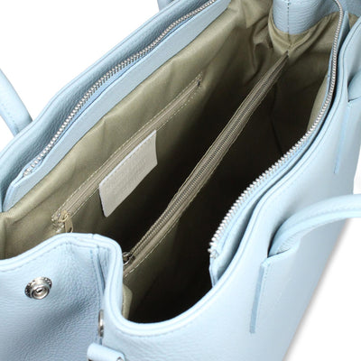 Town: Pale Blue Leather