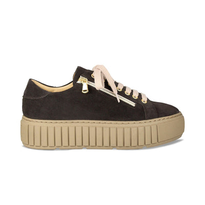 Shoes Track: Chocolate Suede Sole Bliss USA