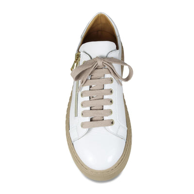 Shoes Track: White Patent Leather Sole Bliss USA