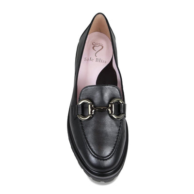 Shoes Treasure: Black Leather Sole Bliss USA