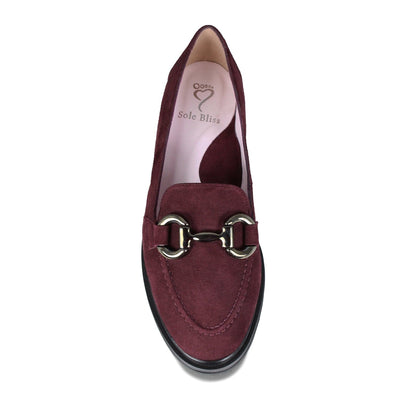 Shoes Treasure: Plum Suede Sole Bliss USA