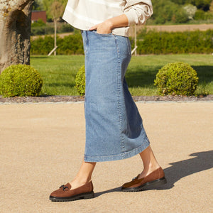 Shoes Treasure: Tobacco Suede Sole Bliss USA