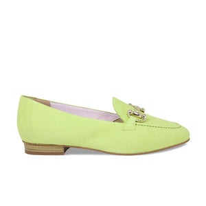 Trinity: Lime Suede Shoes Sole Bliss