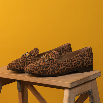 Shoes Triumph: Luxe Leopard Suede Sole Bliss USA