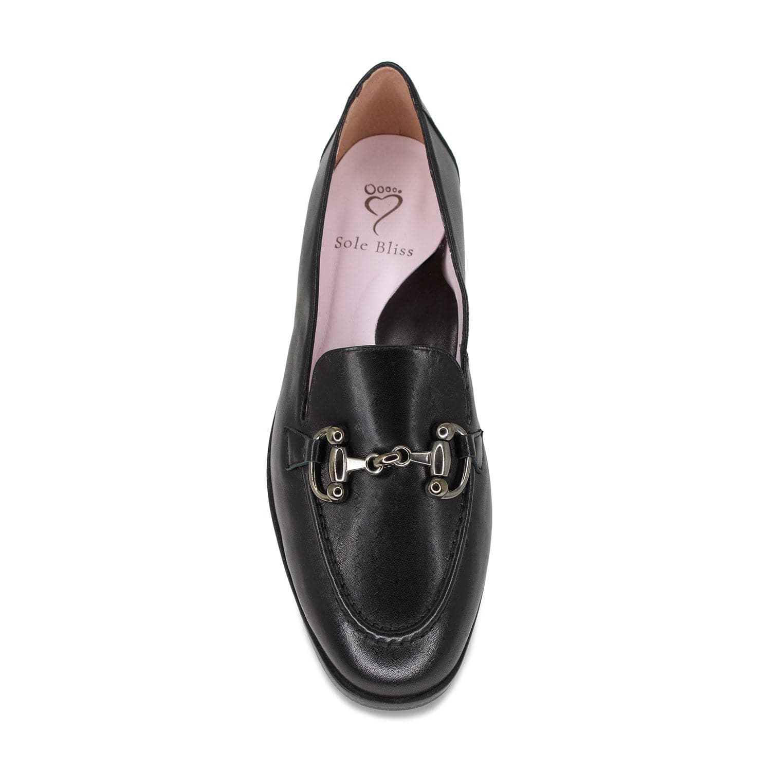 Triumph: Black Leather Shoes Sole Bliss