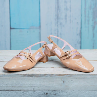 Shoes Opera: Blush Patent Leather Sole Bliss USA