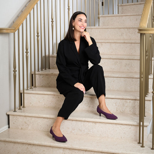 Kitty: Purple Suede