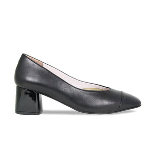 Shoes Valencia: Black Leather & Patent Sole Bliss USA