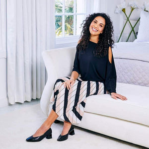 Shoes Valencia: Black Leather & Patent Sole Bliss USA