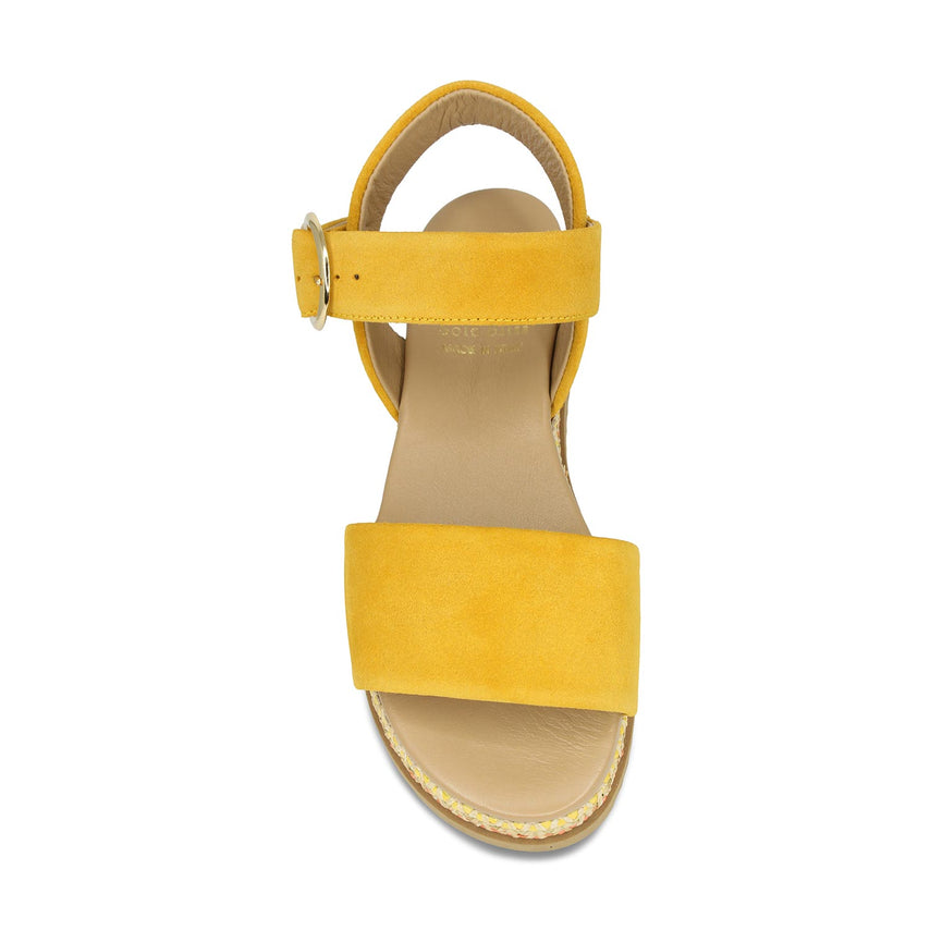 Walker: Sunflower Suede Shoes Sole Bliss