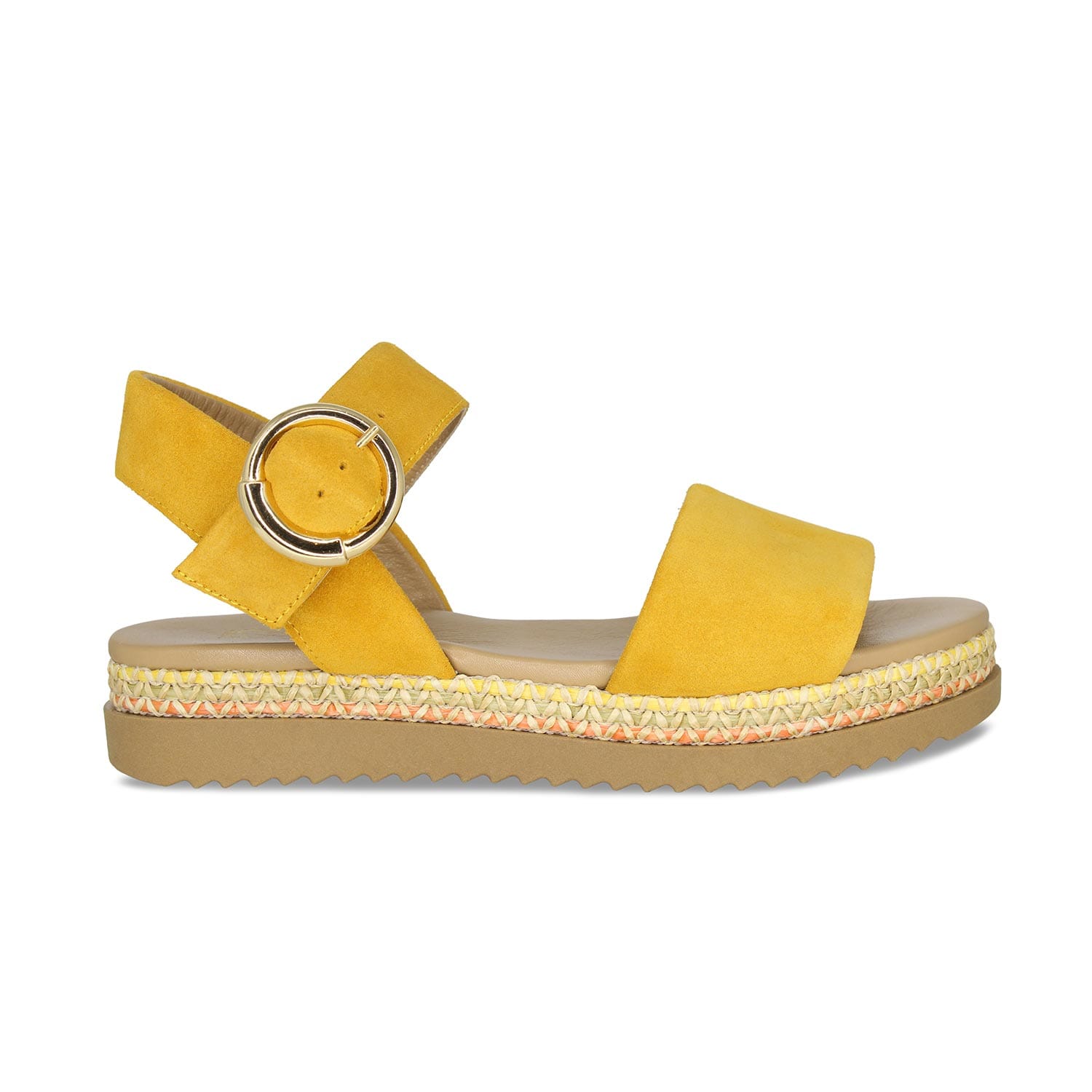 Walker: Sunflower Suede Shoes Sole Bliss