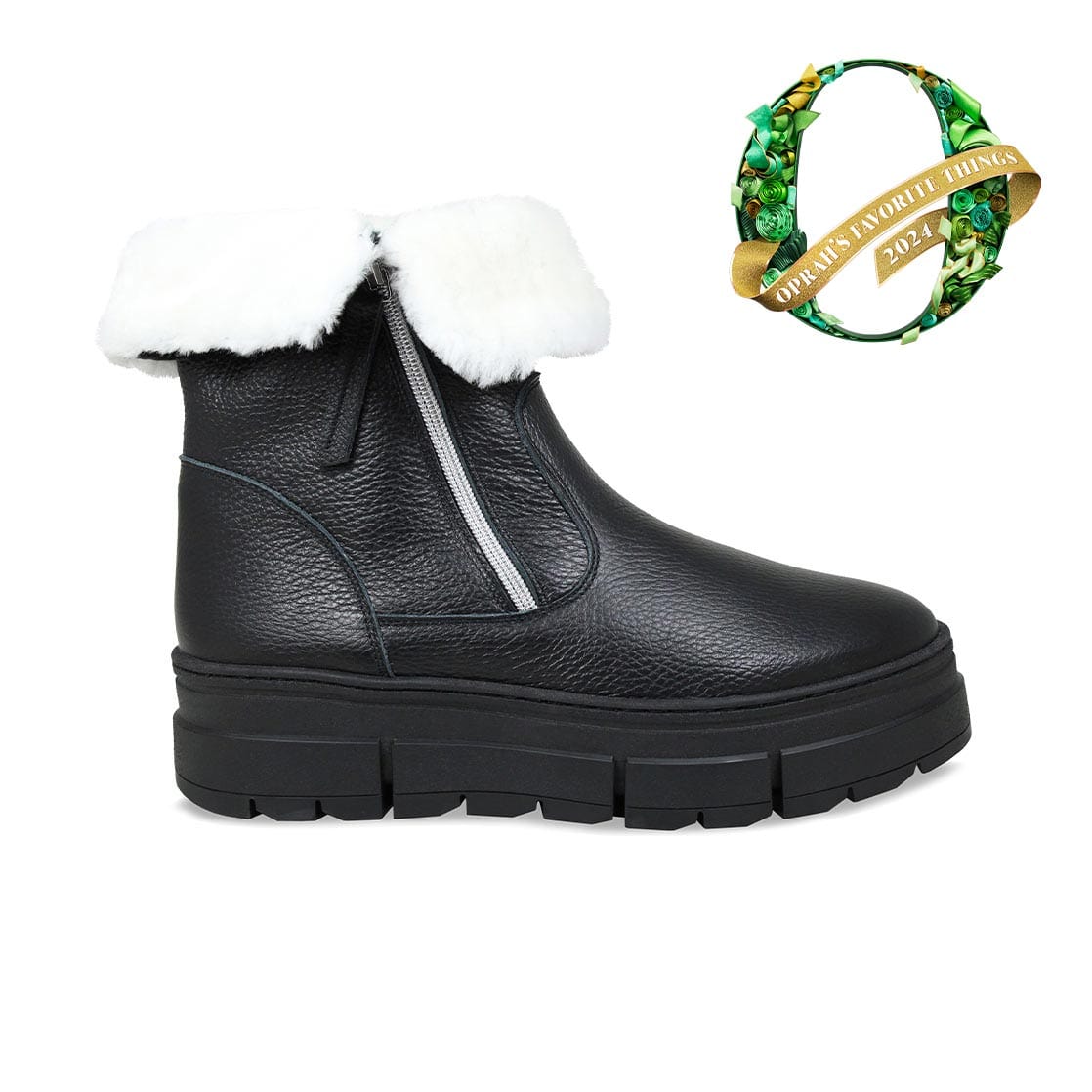 Wonder: Black Leather - Shearling Lined Boots | Sole Bliss – Sole